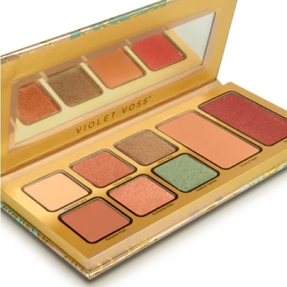 Violet Voss Cosmetics Pretty In Paradise Face & Shadow Palette Brand New In Box - Picture 4 of 12